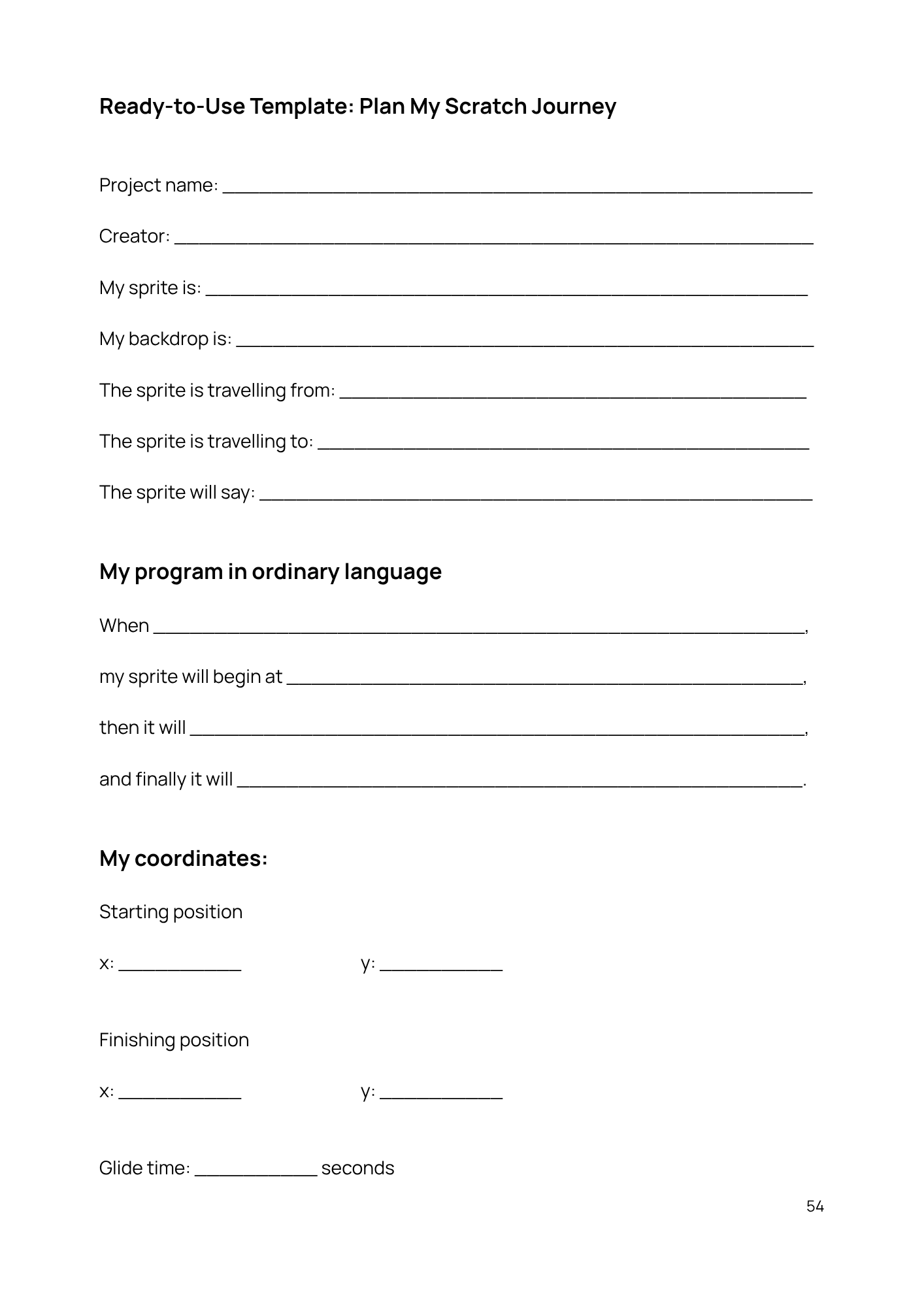 Coding and robotics workbook for beginners – Coding That Clicks