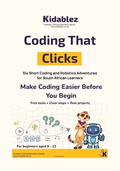 coding and robotics workbook